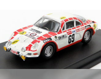 RENAULT Alpine A110 №69 Tour De Belgique (1971) H.Delbar - C.Collaer, White Red