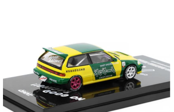 HONDA Civic EF9 Osaka Racing Team Osaka Auto Messe (2019) "No Good Racing" + фигурка