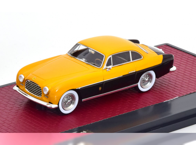 FERRARI 212 Inter Coupe Juan Peron Ghia (1952), yellow black