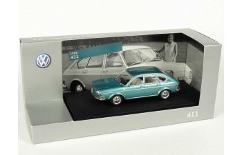 VOLKSWAGEN 411/412 Typ 4 (1968-1974), green met