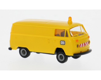 VOLKSWAGEN T2 Kasten "DB" (1973), yellow