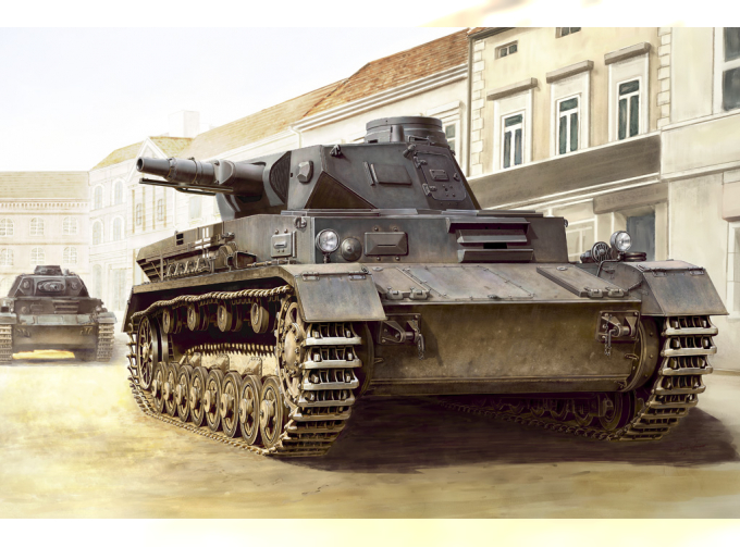 Сборная модель German Panzerkampfwagen IV Ausf C