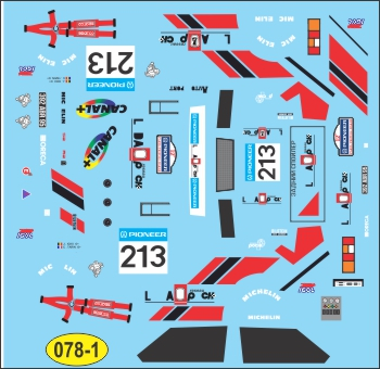 Декаль ВАЗ Lada Samara T3 №213