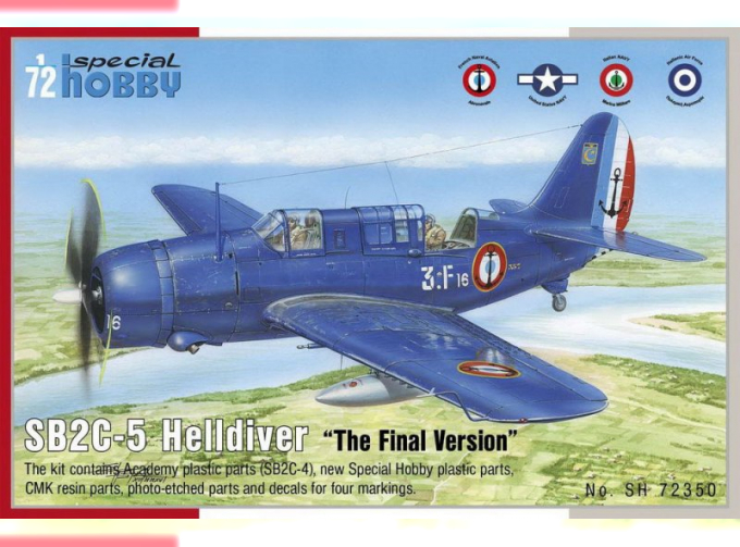 Сборная модель SB2C-5 Helldiver “The Final Version”