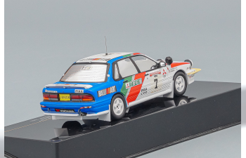 MITSUBISHI Galant VR-4 EVO 7 Ralliart K.Shinozuka-J.Meadows Winner Ivory Cost Rally (1991), white