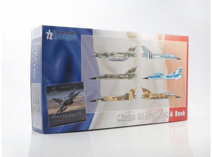 Сборная модель Mirage F.1 Duo Pack & Book