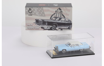 LINCOLN Continental Town Car (1979), wedgewood blue