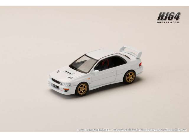 SUBARU Impreza PURE SPORTS COUPE WRX type R STi Version WR Type Front Bumper, pure white