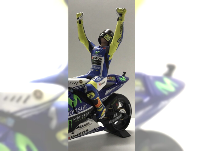 FIGURINE - VALENTINO ROSSI - WINNER AUSTRALIAN GP MOTOGP 2014