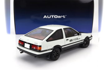 TOYOTA Sprinter Trueno (ae86) Project D Final Version (1980), White Black