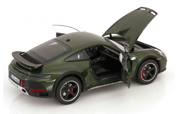 PORSCHE 911 Dakar (2023), green metallic