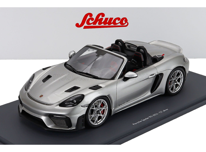 PORSCHE 718 (982) Spider Rs Cabriolet Open (2023), Silver