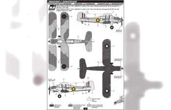 Сборная модель Биплан Fairey Albacore Mk.I