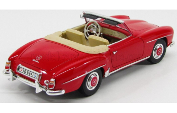 MERCEDES-BENZ SL-Class 190SL Spider Cabriolet Soft-Top Open (1957), red