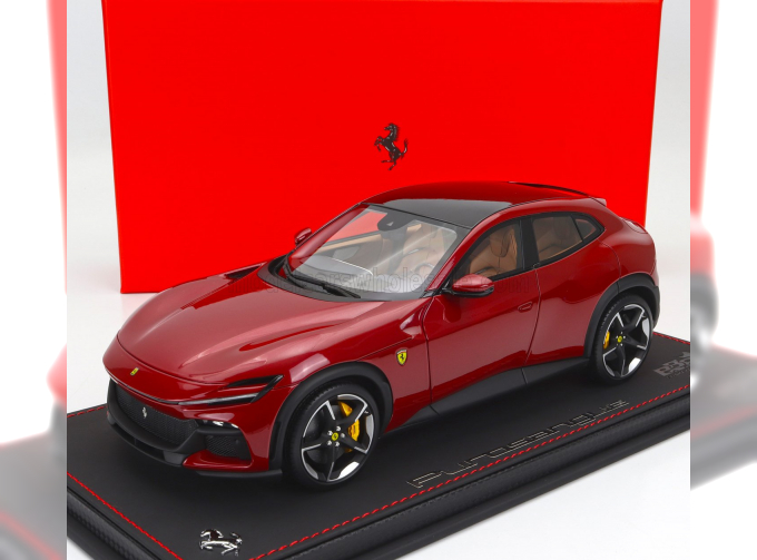 FERRARI Purosangue Suv (2022) - Con Vetrina - With Showcase, Rosso Mugello - Red Met