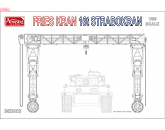 Сборная модель Fries Kran 16t Strabokran