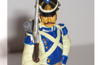 Фигурка Рядовой фузилерной роты 6-го полка линейной пехоты вестфальской армии, 1812–1813 гг.