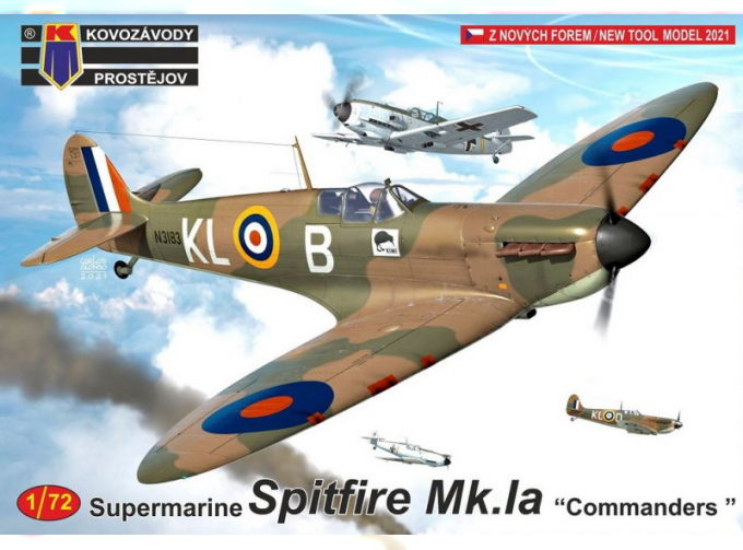 Сборная модель Spitfire Mk.Ia Commanders