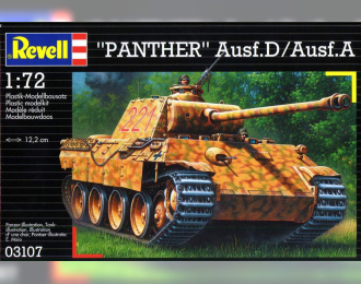 Сборная модель Немецкий средний танк PANTHER  Ausf. D / A
