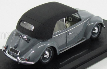 VOLKSWAGEN Maggiolino Beetle Cabriolet Closed (1949), Grey Black