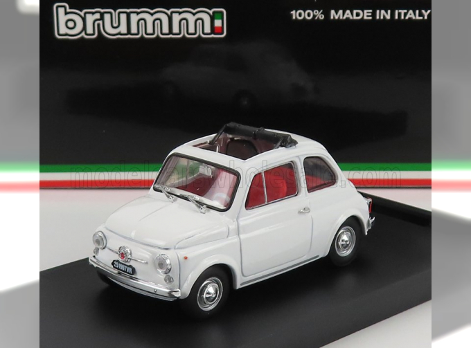 FIAT 500f Tetto Aperto - Open 1965, Bianco