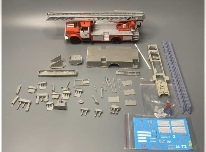 Набор для конверсии Пожарная автолесница АЛ-31 (4331)+рама