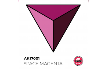 Краска акриловая QUICK GEN - Космический пурпурный / SPACE MAGENTA, 18мл