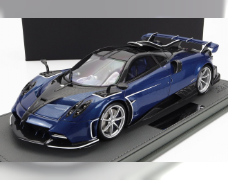 PAGANI Imola (2020) - Con Vetrina - With Showcase, Carbon Fibre Blue