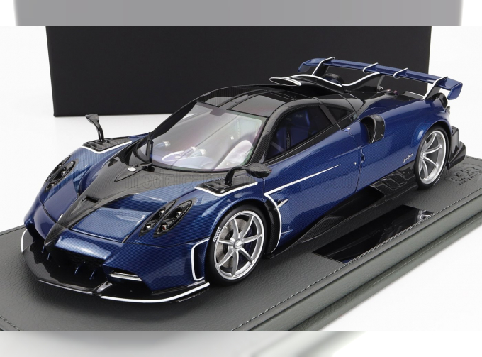 PAGANI Imola (2020) - Con Vetrina - With Showcase, Carbon Fibre Blue