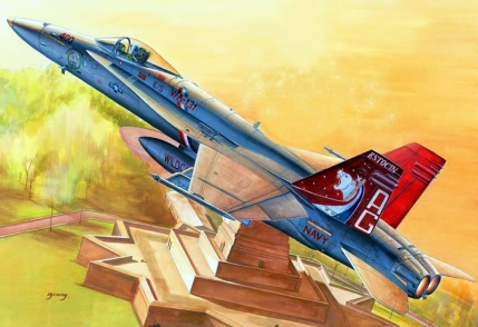 Сборная модель Самолет F-18C HORNET