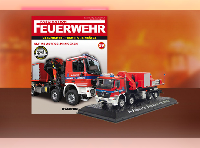 Faszination Feuerwehr 29, WLF MB Actros 4141K 8x6/4