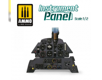 Messerschmitt Bf 109E-3 – Instrument Panel 1/2 Scale