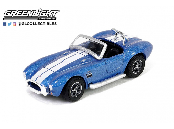 FORD Shelby Cobra 427 S/C "Carroll Shelby Centennial" (1965), Guardsman Blue with White Stripes