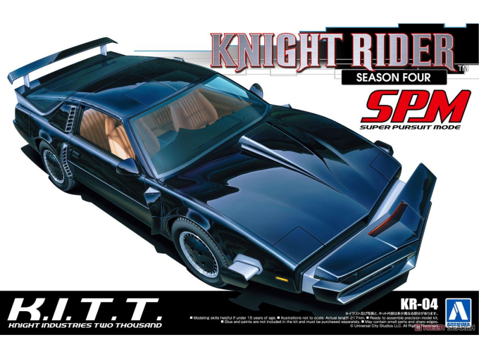 Сборная модель Knight Rider 2000 K.I.T.T. SPM