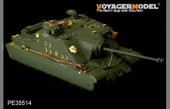 Фототравление WWII British A39 Tortoise heavy assault tank (For MENG TS-002)