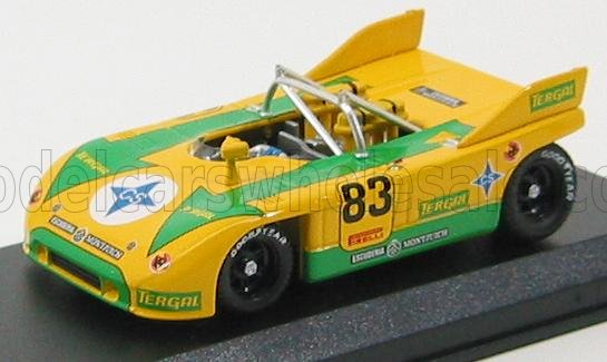 PORSCHE 908/3 N 83 Campionato Europeo Montagna 1973 J.fernandez, Yellow Green