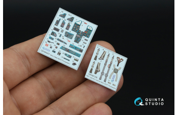 3D Декаль интерьера кабины МиГ-23МЛ/МиГ-23МЛД (Trumpeter)