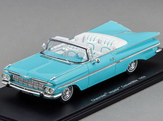CHEVROLET Impala Convertible (1959), blue