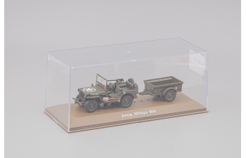 JEEP Willys MB + Remorque Bantam (1940), green