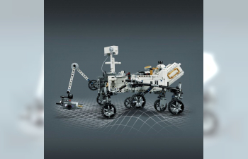 ROVER Lego Technic - Nasa Mars Rover Perseverance - 1132 Pezzi - 1132 Pieces, White Black