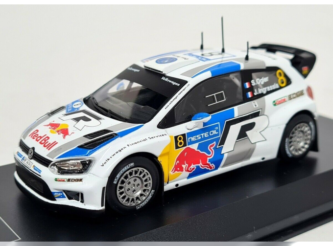 Volkswagen Polo R WRC #8 Ралли Финляндии Sebastien Ogier/Julien Ingrassia 2013