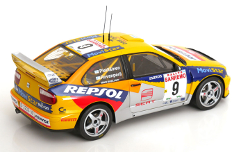 SEAT Cordoba Evo 2 WRC No 9 Rally Sanremo, Rovanperä/Pietiläinen (1999)