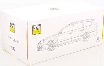 VOLKSWAGEN Passat R36 Variant (2008-2021), white