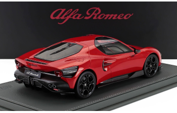 ALFA ROMEO 33 Stradale (2025) - Con Vetrina - With Showcase, Arancione - Orange