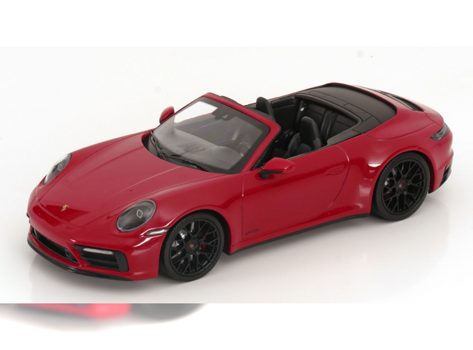 PORSCHE 911 (992) Carrera 4 GTS Convertible (2020), red