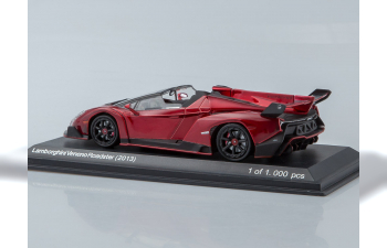 LAMBORGHINI Veneno Roadster (2013), metallic red