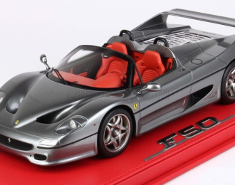 FERRARI F50 SPIDER (1995) - Con Vetrina - With Showcase, grey