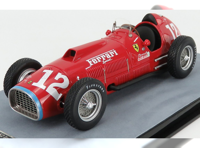 FERRARI F1 375 Indy №12 Indianapolis 500 Gp (1952) A.Ascari, Red