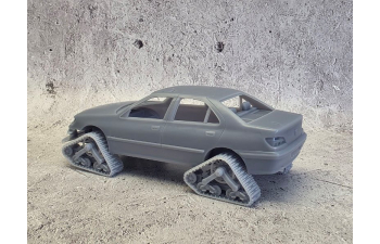 Сборная модель PEUGEOT 406 SNOW (из. к/ф "Такси 3")