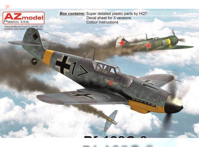 Сборная модель Bf 109G-6 "Balkan Eagles"